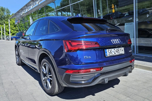 Audi Q5 Sportback cena 216000 przebieg: 18125, rok produkcji 2023 z Miłakowo małe 466